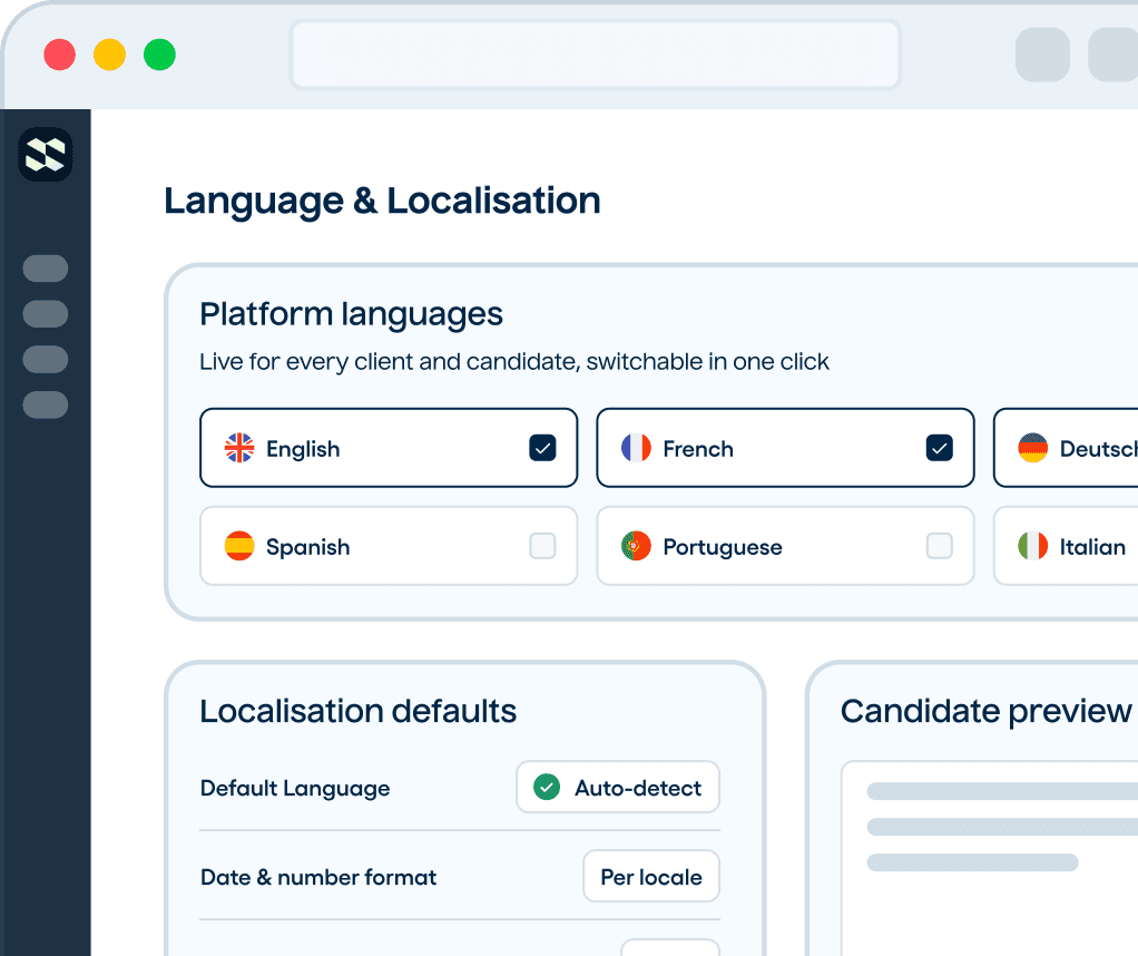 languages & localisation